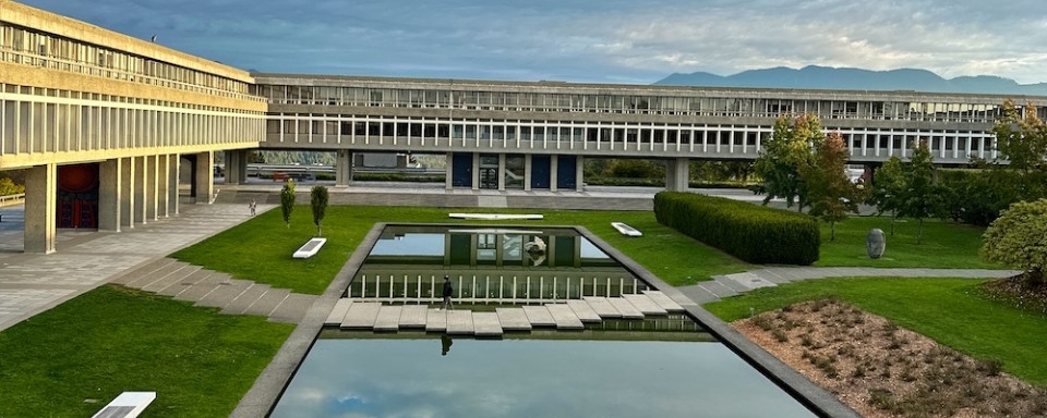 image: Reflection Pond at SFU Burnaby