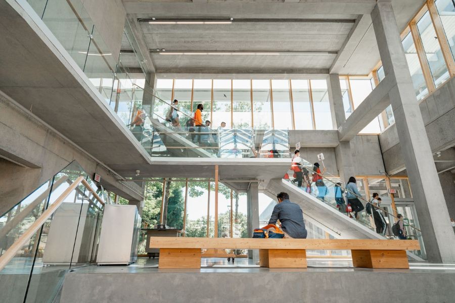 Students at SFU