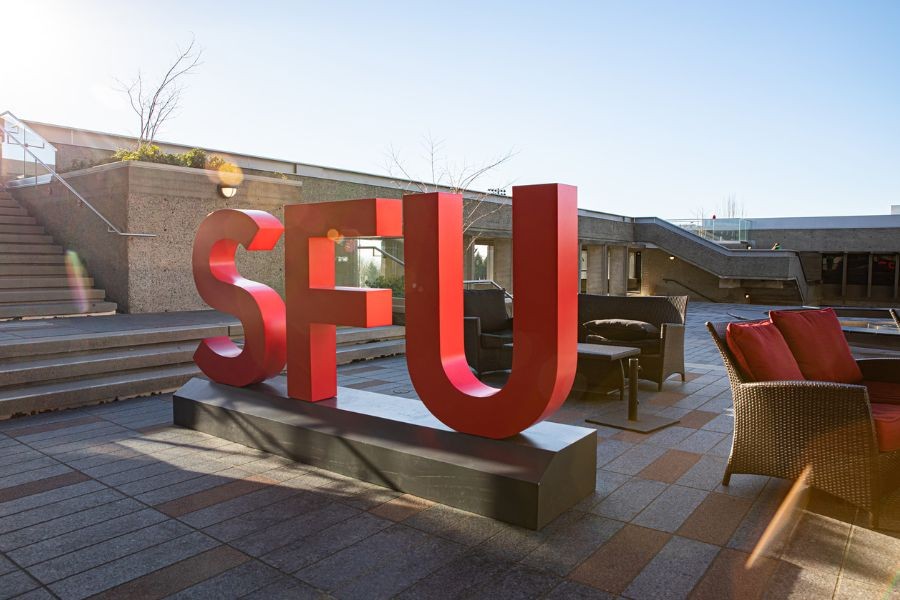 SFU Letter Sign