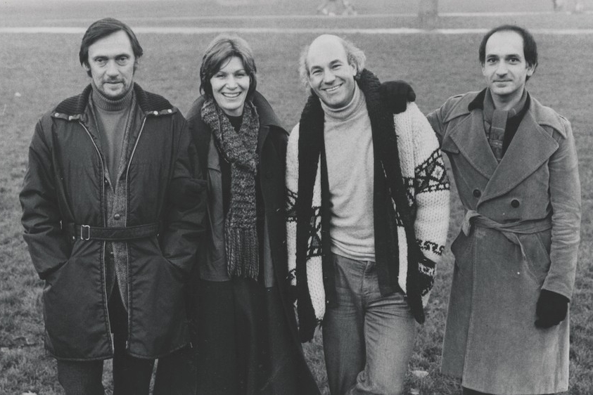 Richard Pasco, Sheila Allen, Patrick Stewart and Ben Kingsley.
