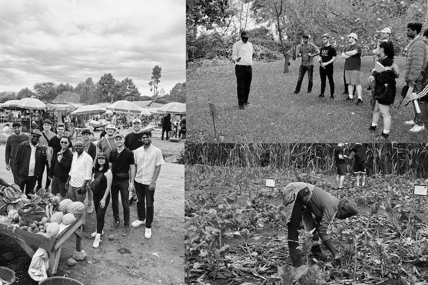  SFU students visiting AKU-ACER