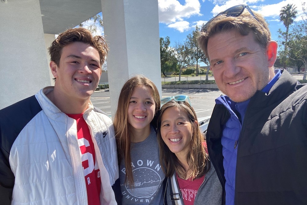 The Merrill family: Jack, Sydney, Vera & Allan